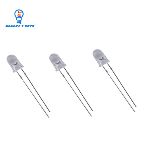 5mm 365nm 385nm UV Round Dip Led Diodes ► Photo 1/4