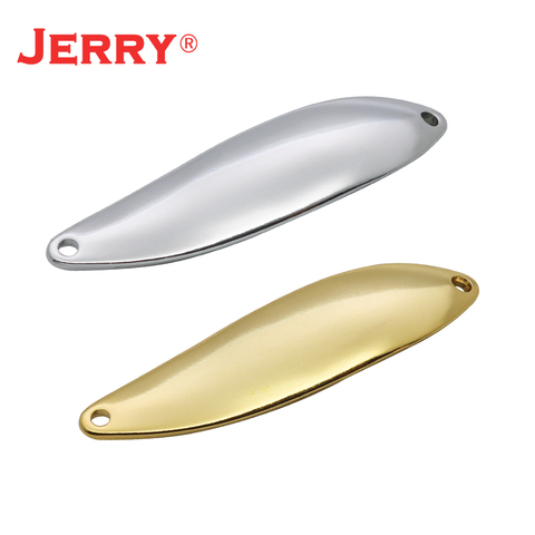 Jerry 20pcs 10g fishing lures unpainted blank spoon brass lake trout pike blinkers spinner bauble pesca ► Photo 1/6