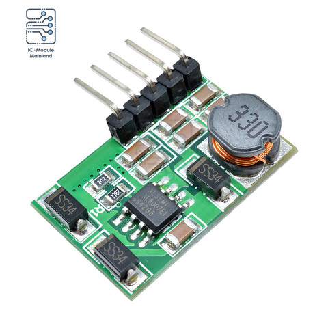 DD1718PA with pins 3-18V turn to positive and negative 5V 6V 9V 12V 15V 24V DC Step Up Boost Converter Power Supply Module ► Photo 1/6