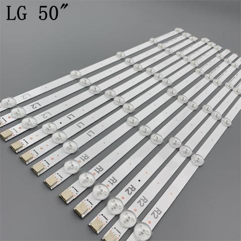 12pieces LED Strip For LG 50inch TV 50LA6208 50LN6108 50LN6138 50LA6230 50LA6136 6916L-1276A 6916L-1273A 6916L-1272A 6916L-1241A ► Photo 1/5