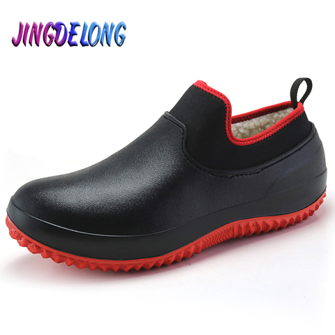 Winter Men's Shoes Warm Plush Men's Casual Shoes British Style Shoes for Men Winter Classic Men's Loafers Outdoor Men's Sneakers ► Photo 1/6