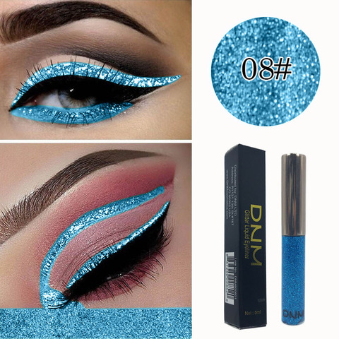 16 Colors Liquid Eyeliner Coloful Glitter Waterproof Long-lasting Quick Dry Eyeliner Pen Eye Make Up Tool Beauty Cosmetic TSLM1 ► Photo 1/6