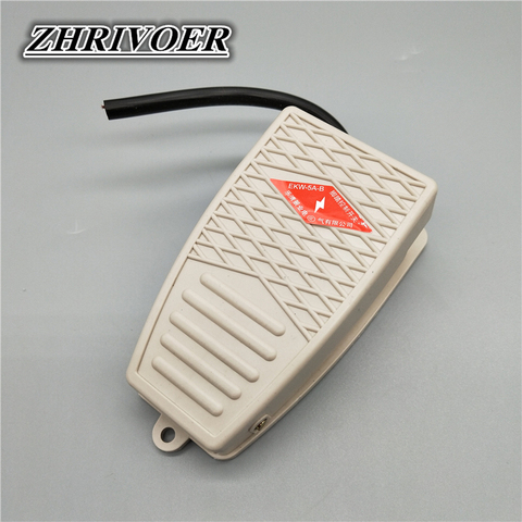 AC 380V DC 220V SPDT Momentary Control Foot Pedal Switch EKW-5A-B for Spot Welding Machine ► Photo 1/6