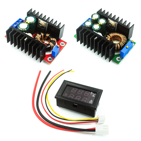 DC 9A 300W 150W Boost Converter Step Down Buck Converter Power module DC 0-100V 10A Digital Voltmeter Ammeter Dual Display ► Photo 1/5