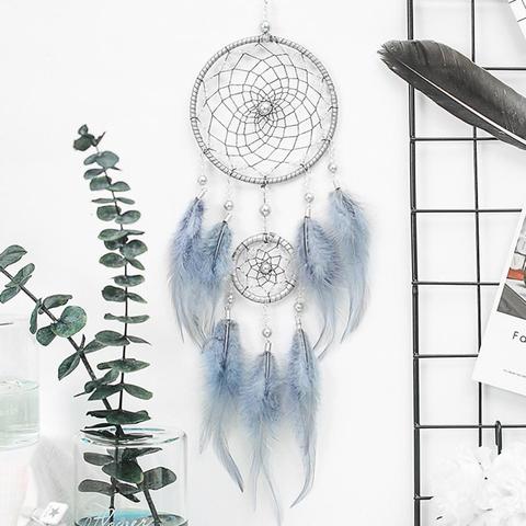 Colorful Decorative Dream Catcher Wall Hanging Dreamcatcher Pendant Creative Car Hanging kids Room Home Wind Chimes Decorations ► Photo 1/6