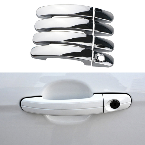 Carmilla For Ford focus 2 focus 3 2005-2011 2012 2013 ABS Chrome trim Door Handle Covers auto car accessories Car-Styling ► Photo 1/6