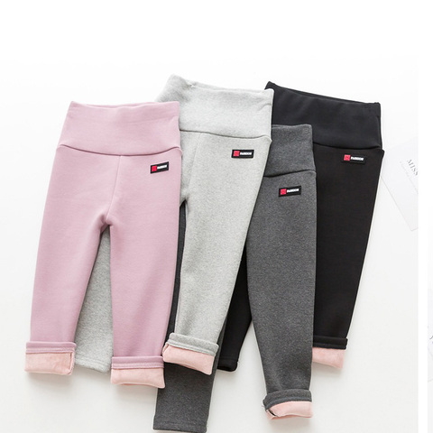 2022  girls Free Shipping winter New pants cotton Children pant kids students clothes  3-8year 110-140cm ► Photo 1/6