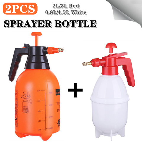2 Pcs Hand Pressure Trigger Disinfection Sprayer Bottle Adjustable Air Compression Sterilize Sprayers Spray Bottle Watering Can ► Photo 1/6