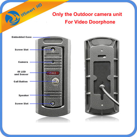 HD 1200TVL IP65 Waterproof Night Vision Metal Explosion-Proof Outdoor Camera for Video Doorphone Door Bell Phone Intercom System ► Photo 1/6