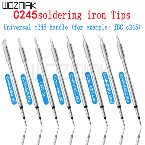 Universal JBC C245 Soldering Iron Tip T245-A Handle Welding Nozzle Grip Compatible With JBC T245 And ud-1200 Soldering Station ► Photo 1/6