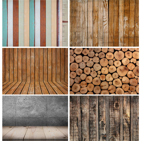 SHENGYONGBAO Art Fabric Wood Board Photography Backdrops Props Wooden Plank Floor Photo Studio Background 201119MKB-03 ► Photo 1/6