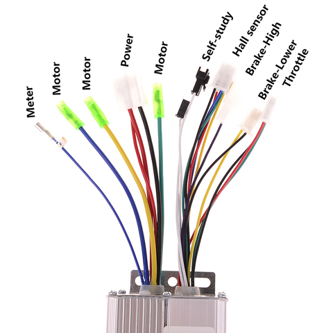 Electric Bicycle Accessories 36V/48V Electric Bike 350W Brushless DC Motor Controller For Electric Bicycle E-bike Scooter ► Photo 1/6