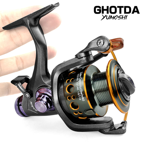 Saltwater Fishing Reel Carp Wheel Double Brake System 3000 4000 5000 6000 Fishing Tools ► Photo 1/6