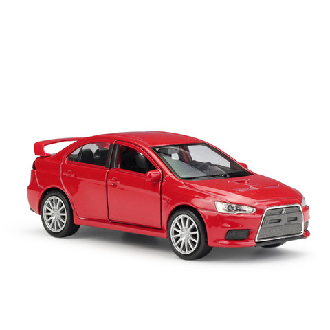 Welly 1:36 Original box Lancer evolution EVO X EVO10 Red Pull Back Car Diecast Car Model Toy Vehicle Car Model Models Kids Car ► Photo 1/4