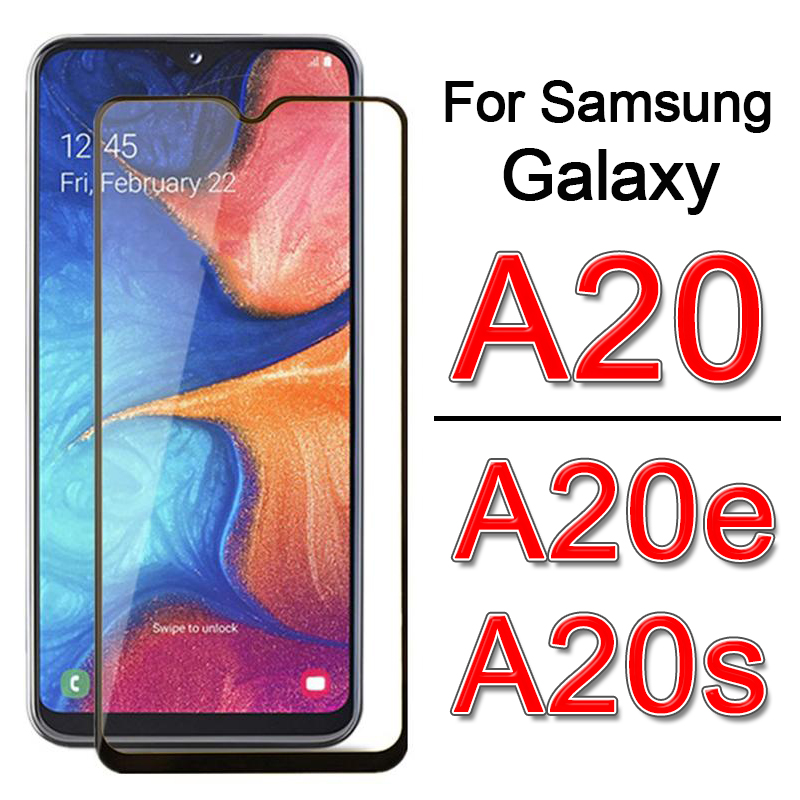 Glass on For Samsung A20s A20e A20 e s Screen Protector For sam
