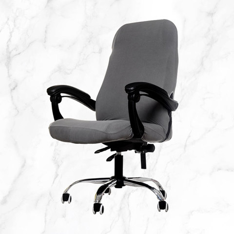 S/M/L Sizes Office Chair Cover Spandex Elastic Stretch Black Lift Computer Arm Chair Seat Cover Cushion 1PC ► Photo 1/6