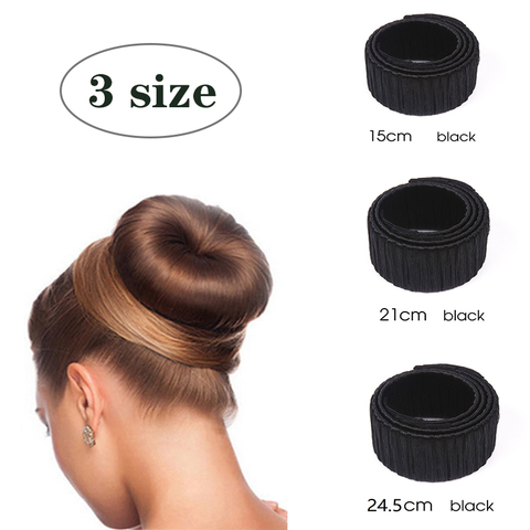 New Fashion Hair Tools Magic Quick Bun Make Hair Styling Long Headbands Women DIY Hairbands Girl Hair Bands Hair Accessories ► Photo 1/6