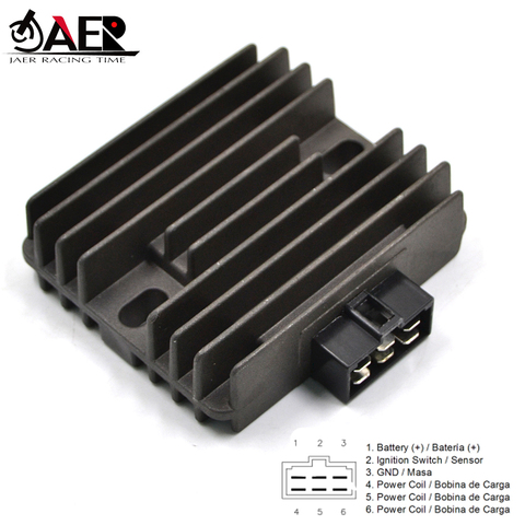 JAER SH650A-12 Voltage Regulator Rectifier for Kawasaki ZRX400 ZRX-II 400 KLR650 ZR750 ZEPHYR ZR400 ZR550 ZZR600 ZZR400 ZXR250 ► Photo 1/6