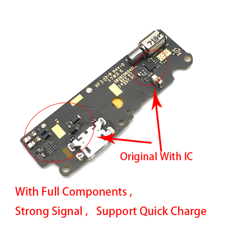 Dock Connector Micro USB Charger Charging Port Flex Cable Microphone Board For Lenovo VIBE P2 P2C72 P2A42 ► Photo 1/2