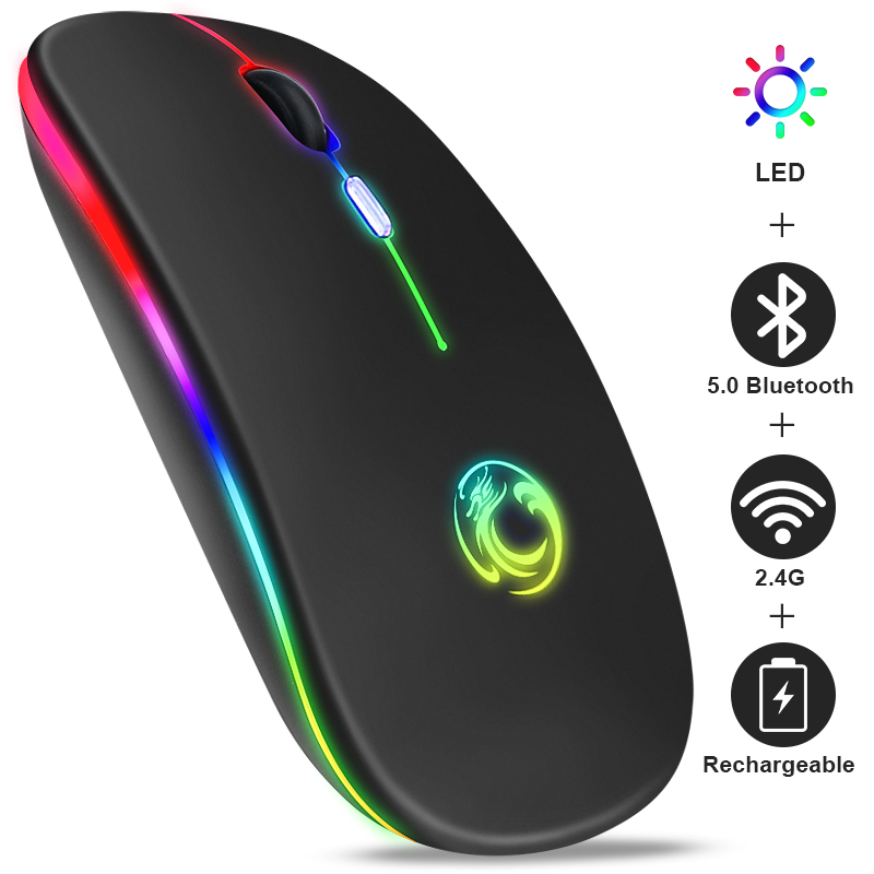 Ergonomic Wired Gaming Mouse Led 5500 Dpi Usb Computer Mouse Gamer Rgb Mice  X7 Silent Mause With Backlight Cable For Pc Laptop - Mouse - AliExpress
