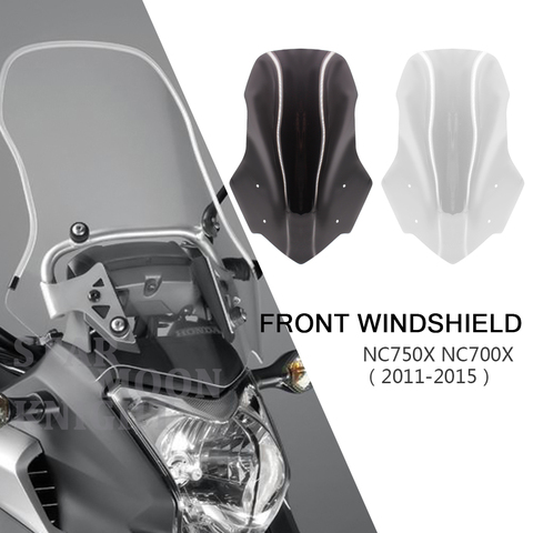 Motorcycle Accessories Screen Windshield Fairing Windscreen For Honda NC700X NC750X NC 750 700 X 2011 - 2015 2014 2013 2012 2011 ► Photo 1/6