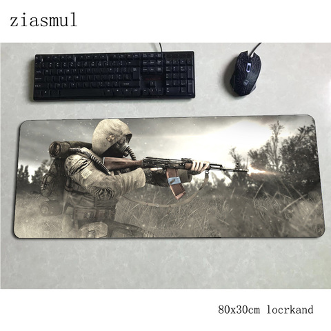 stalker padmouse 80x30cm gaming mousepad game HD print large mouse pad gamer computer desk High quality mat notbook mousemat pc ► Photo 1/4