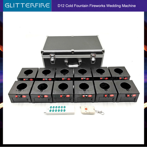 D12 wireless remote control 12 channel receiver box birthday wedding pyrotechnic machine ► Photo 1/6