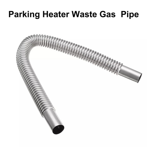 100/150/200/250/300CM Universal Car/Truck/Boat Diesel Fuel Air Parking Heater Stainless Steel Exhaust Pipe Accessories ► Photo 1/6