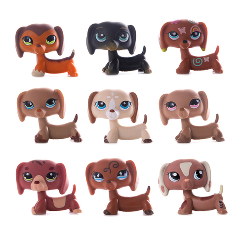 Original Little Pet Shop Dachshund Dog Collection LPS Cat Anime Action Figures High Quality Model Dolls Toys Kids Gift ► Photo 1/6