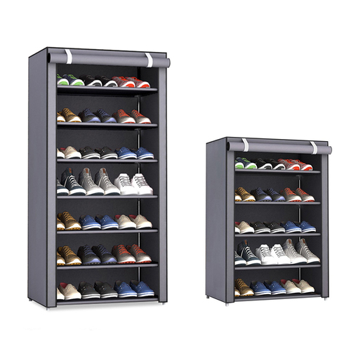 Multilayer Shoe Rack Detachable Dustproof Nonwoven Fabric Shoe Cabinet Shoes Organizer Shoe Rack and Storage Home Furniture ► Photo 1/6