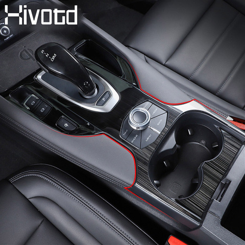 Hivotd For Haval F7 Car Central Control Gear Panel Decorative Frame  Covers Stickers Auto Interior Accessories 2022 ► Photo 1/6