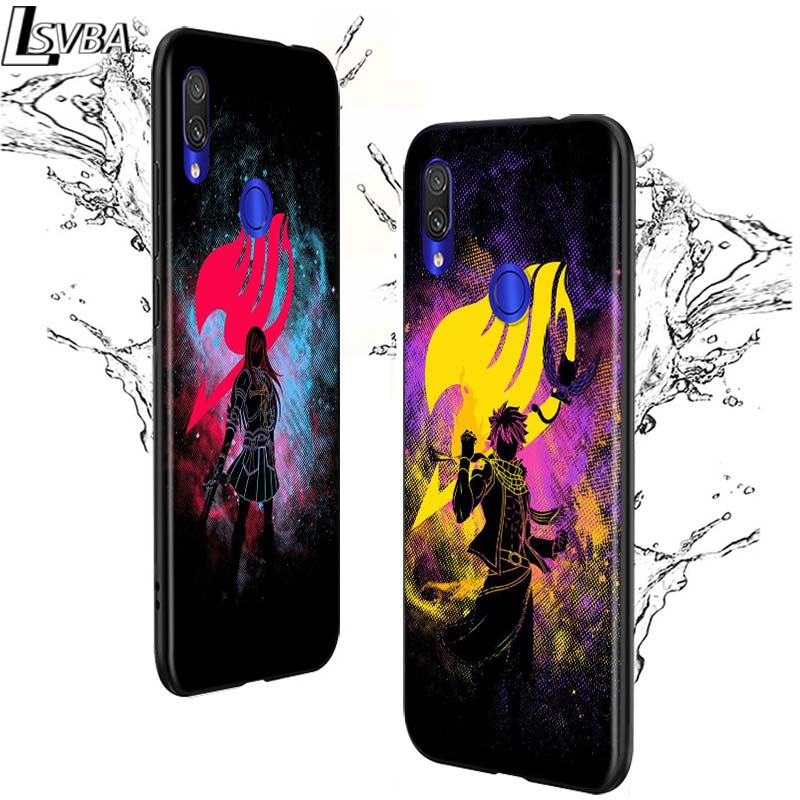 Buy Online Fairy Tail Sign Anime Shockproof Back Phone Case For Xiaomi Redmi Note 9 9s Max 8t 8 7 6 5 Pro 5a 4x 4 Soft Black Cover Alitools