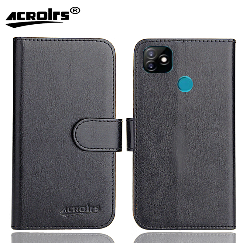 Itel Vision Case Colors Flip Fashion Soft Leather Crazy
