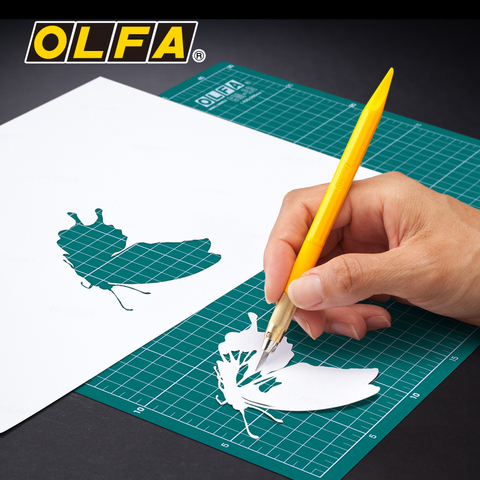 OLFA Designer professionnel  Art pen Knife with 30 Blades (AK-5) Paper cutting fixed blade ► Photo 1/5