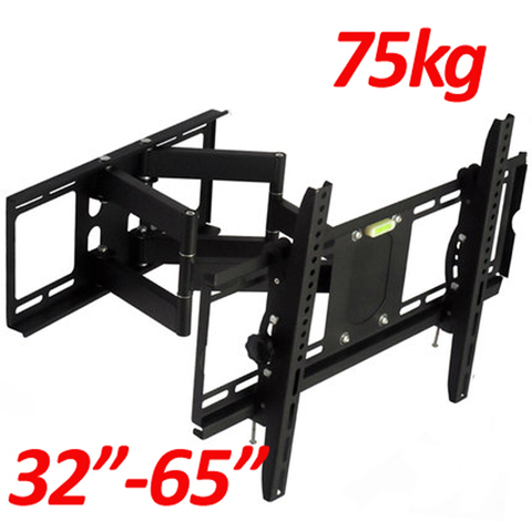 DL-D-108MT 60inch 55inch 46inch retractable swivel LCD PLASMA full motion tv bracket lcd wall mount led stand holder ► Photo 1/5
