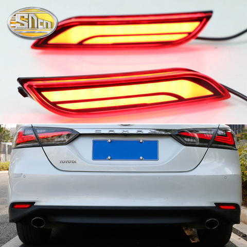 For Toyota Camry SE XV70 2022 Multi-functions Car LED Rear Fog Lamp Bumper Light Brake Light Auto Turn Signal Reflector ► Photo 1/6