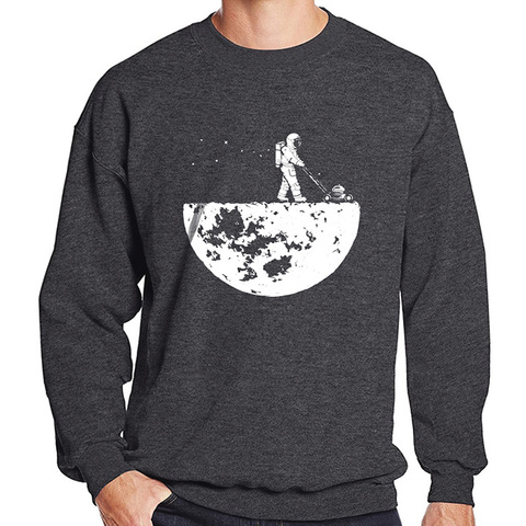 Hot sale 2022 men sweatshirts autumn winter fleece print Develop The Moon fashion casual men's sportswear hoody harajuku hoodies ► Photo 1/6