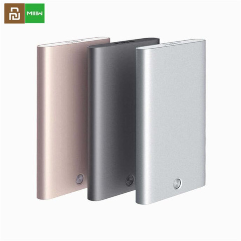 New Youpin MIIIW Card Holder Stainless Steel Silver Aluminium Credit Card Case Women Men ID Card Box Case Pocket Purse D5 ► Photo 1/6