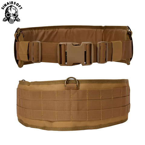 Tactical Military Molle Outer Waist Belt Padded CS Multi-Use Equipment Airsoft Wide Belts Hunting Sport Safety Protective Gear ► Photo 1/6
