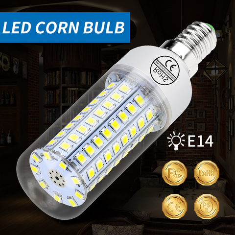 E27 LED Bulb Corn Light 5W 10W 15W 20W E14 LED Lamp SMD 2835 For Home LED Chandelier Decoration Cold Warm White Lighting Lampad ► Photo 1/6