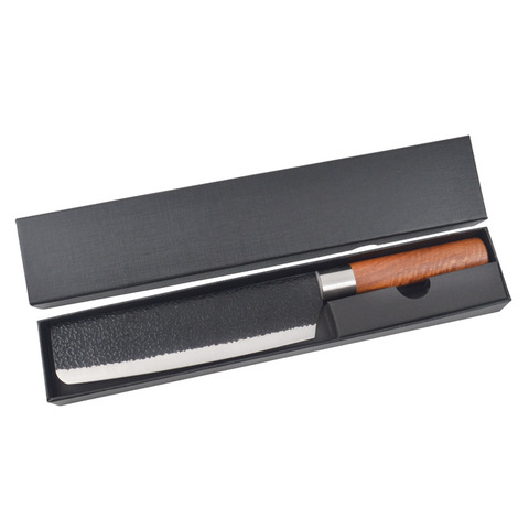 High Carbon Steel Knife Forged Hammer Chopping Knives Stainless Steel Nakiri Vegetables Meat Cleaver Japanese Cutlery Knife ► Photo 1/6