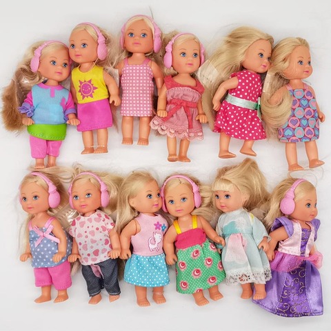 10PCS/LOT Simba Doll With clothes 11cm Mini Kelly Dolls Toys For Girls Birthday Gift ► Photo 1/6