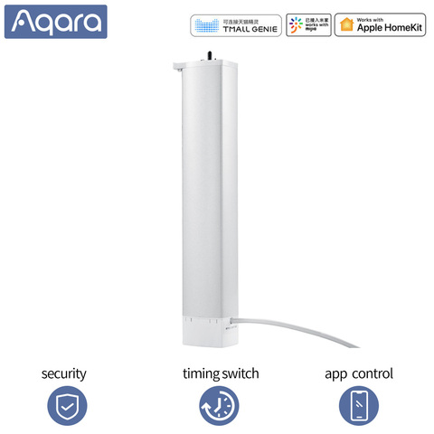 Aqara Smart Curtain Motor Intelligent Curtain Zigbee APP Control Wireless Timing  Electric Curtain Motor Smart Home ► Photo 1/6