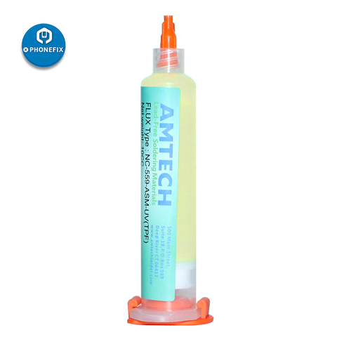 AMTECH NC-559 Solder Paste Flux Dispensing Kit with Syringe Plunger Welding Flux for PCB SMD Mobile Phone Repair Soldering Paste ► Photo 1/6