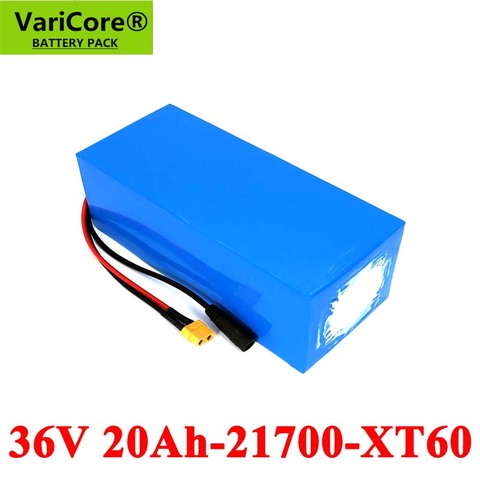 VariCore 36V 20Ah battery 21700 10S4P battery pack 500W 800W high power 42V 20000mAh Ebike electric bicycle BMS Protection ► Photo 1/6