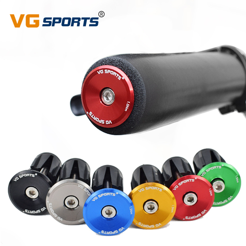 1 pair 2 pair Bicycle Grips Handle Bar Ends Cap BMX MTB Handlebar Plugs Bicycle Handlebar Mountain Road Bike Bicycle Accessories ► Photo 1/6