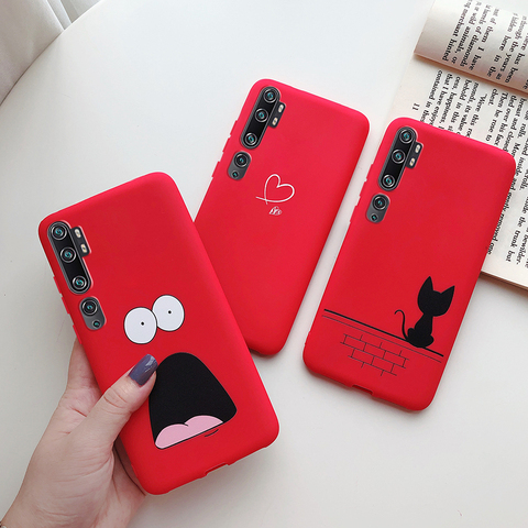 For Xiaomi Mi Note 10 Lite Case Cover Xiomi Mi Note 10 Lite Pro silicone Soft Tpu Bumper Phone Back Protector Cover Case Fundas ► Photo 1/6