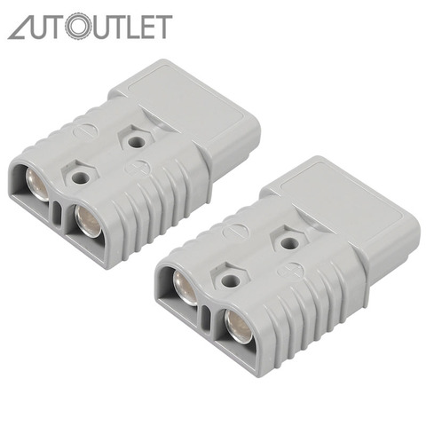 AUTOUTLET 2 pcs for Anderson Style Plug Connectors 175A 600V 1/0 AWG AC/DC Power Tool for AWG plated Solid Copper Terminals ► Photo 1/6