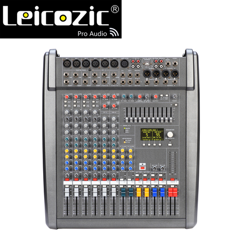 Leicozic CMS600-3 Mixing Console Audio Mixer Professional 8-Channel Mixer consola de sonido mesa de som batidora pro audio ► Photo 1/6