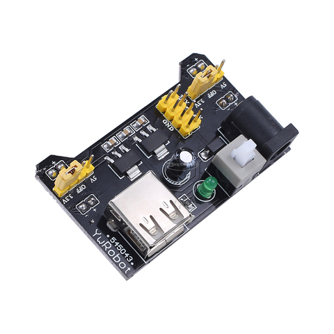 MB102 Breadboard Power Supply Module 3.3V 5V MB-102 Solderless Bread Board DIY 2015 New dedicated power module ► Photo 1/5